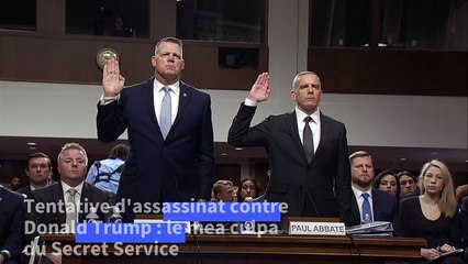 Tentative d'assassinat de Trump: le chef par intérim du Secret Service dit avoir "honte"