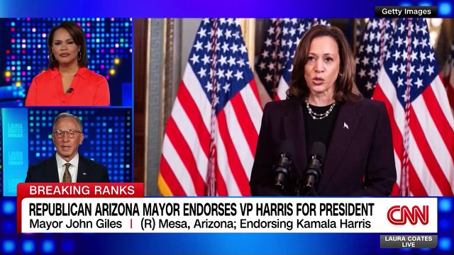 Republican mayor in battleground state is endorsing Kamala Harris. Hear why-(720p)