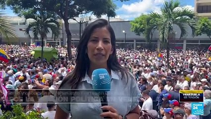 Informe desde Caracas: oposición protesta en contra de resultados anunciados por el CNE