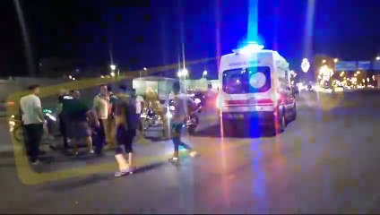 Karaköprü’de otomobil ile motosiklet çarpıştı: 1 yaralı