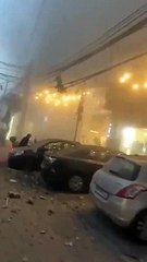 İsrail ordusu Beyrut'u vurdu