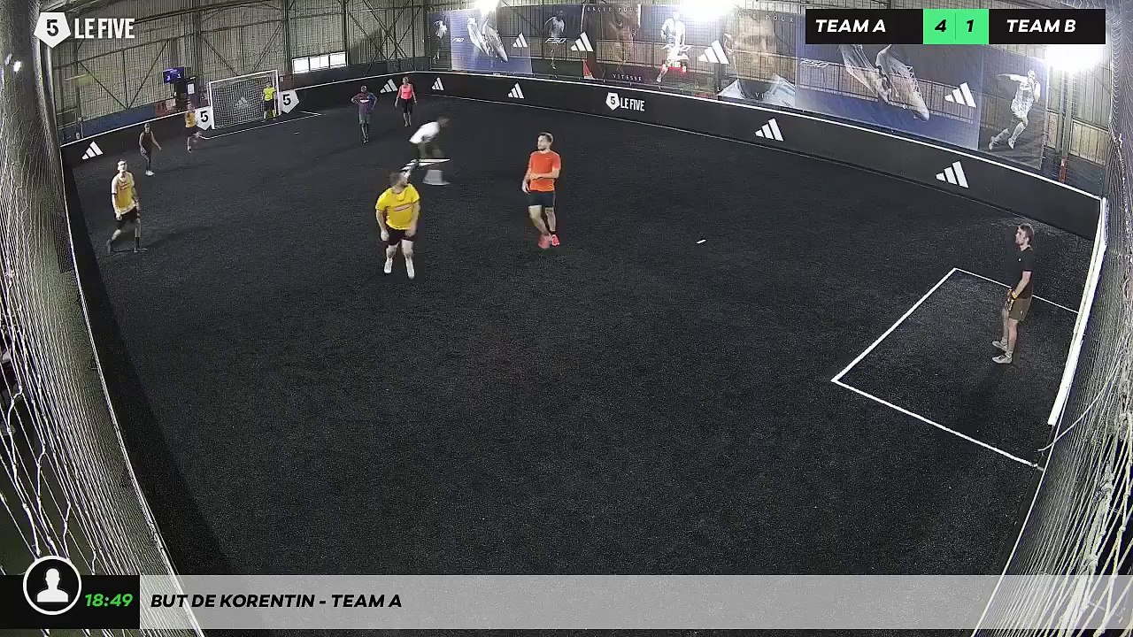 But de Korentin - Team A