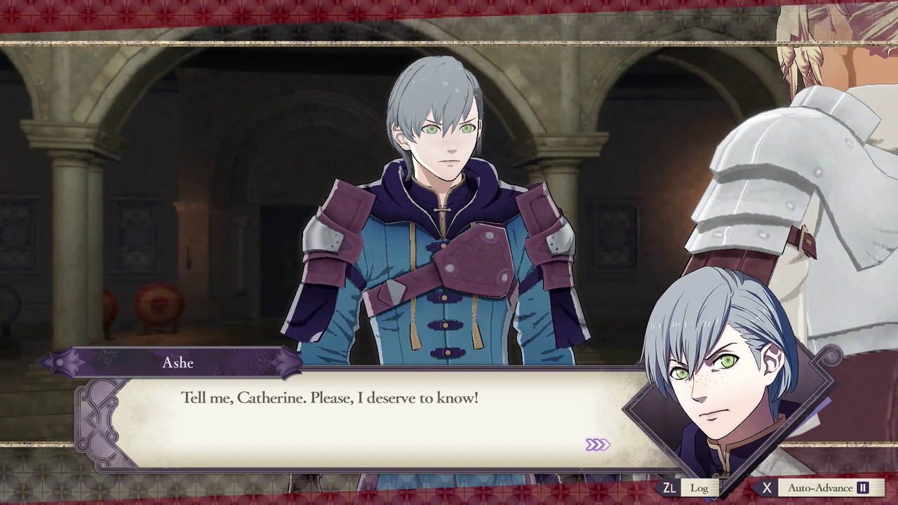 Fire Emblem Three Houses - Ashe and Catherine