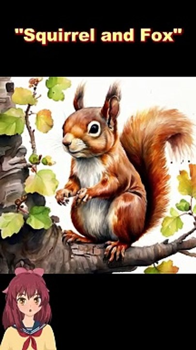 गिलहरी और लोमड़ी | Squirrel and Fox | Hindi Kahani | Funny Cartoon | Bedtime Story