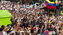 Los venezolanos salen a la calle a protestar contra el régimen de Maduro