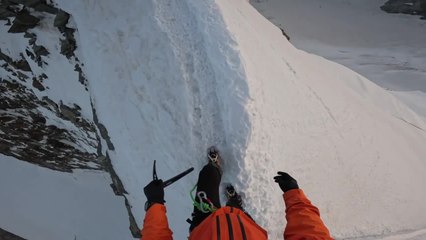 Charles Verbrugghe a gravi le Mont-Blanc