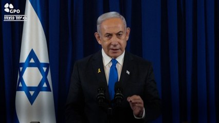 Netanyahu dice que Israel cobrará un "alto precio" por cualquier acto de agresión contra él