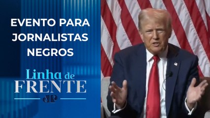 Trump faz primeiro comício na Pensilvânia após atentado | LINHA DE FRENTE