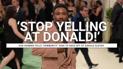 Stop Haranguing Him!' 'Community's' Dan Harmon Defends Donald Glover While Sharing Update On The Peacock Movie's Status