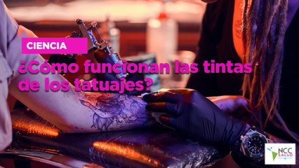 ¿Cómo funcionan las tintas de los tatuajes?
