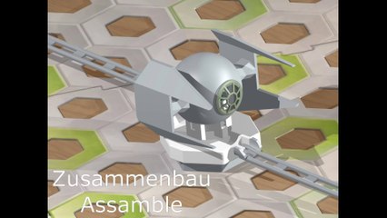 Tie Interceptor Assamble