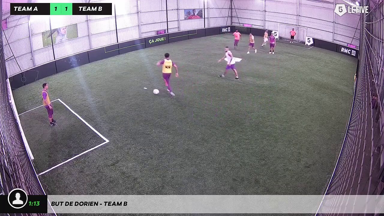 But de Dorien - Team B