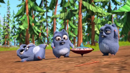 Bear Sitter _ Grizzy _ the lemmings Clip _  Cartoon for Kids(1080P_HD)