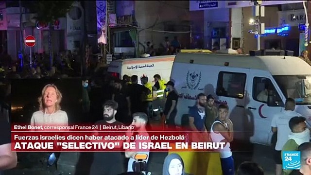 Informe desde Beirut: Gobierno de Líbano condena ataque israelí en suburbio de la capital
