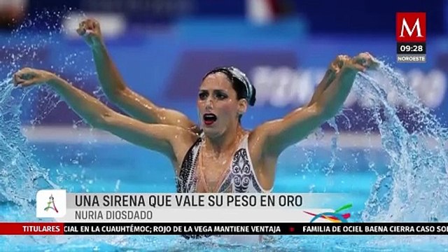 Nuria Diosdado, la nadadora que lidera el equipo de sirenas en los Juegos Olímpicos de París 2024