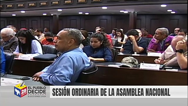 AN aprueba Proyecto de Acuerdo en Reconocimiento de los resultados electorales del 28 de julio