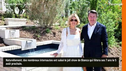 Laura Tenoudji et Christian Estrosi : leur fille Bianca, 6 ans, future chanteuse ? C'est très bien parti (VIDEO)