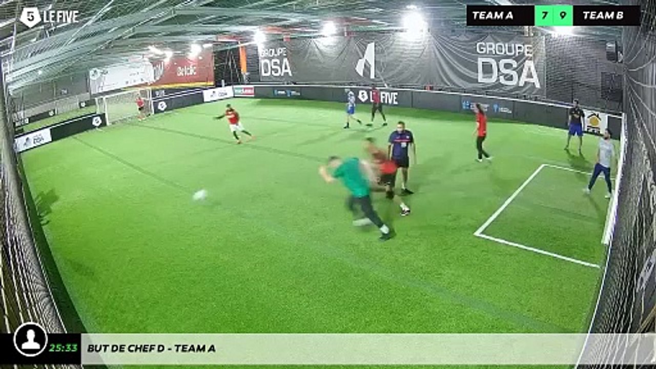 But de Chef D - Team A