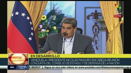 Presidente Nicolás Maduro exige justicia por violencia opositora