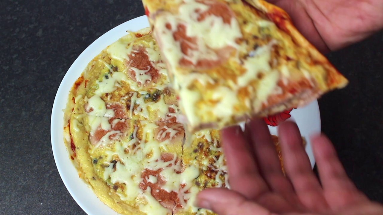 Breakfast in Minutes: Delicious Tortilla Pizza | Tortilla Breakfast Pizza