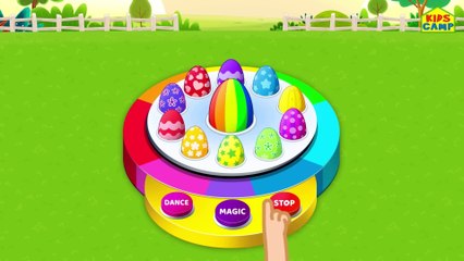 Surprise Eggs Dancing Balls _ Finger Family + Best Learning Videos for Toddlers by @kidscamp