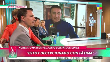 ️ ROBERTO  MARCOS: "Estoy desepcionado con FÁTIMA FLÓREZ"