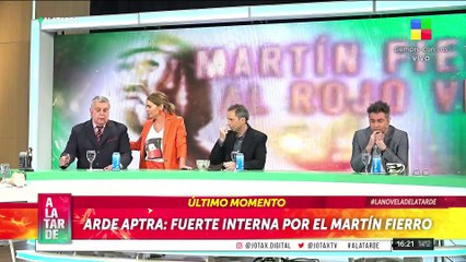  ESCÁNDALO: guerra en APTRA por el MARTÍN FIERRO