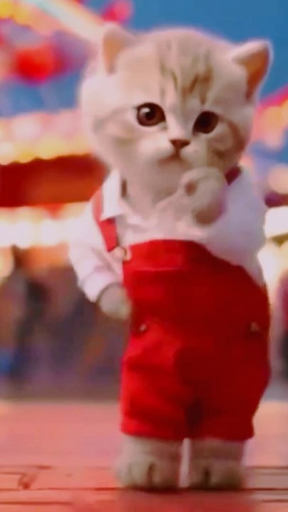 Amazing cat dance