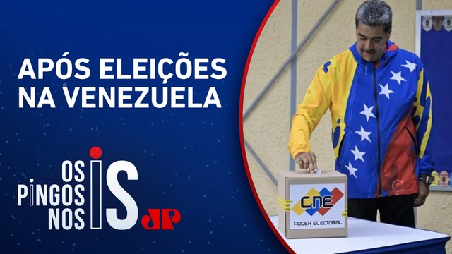Apoiadores de Nicolás Maduro se reúnem em Caracas contra manifestações da oposição