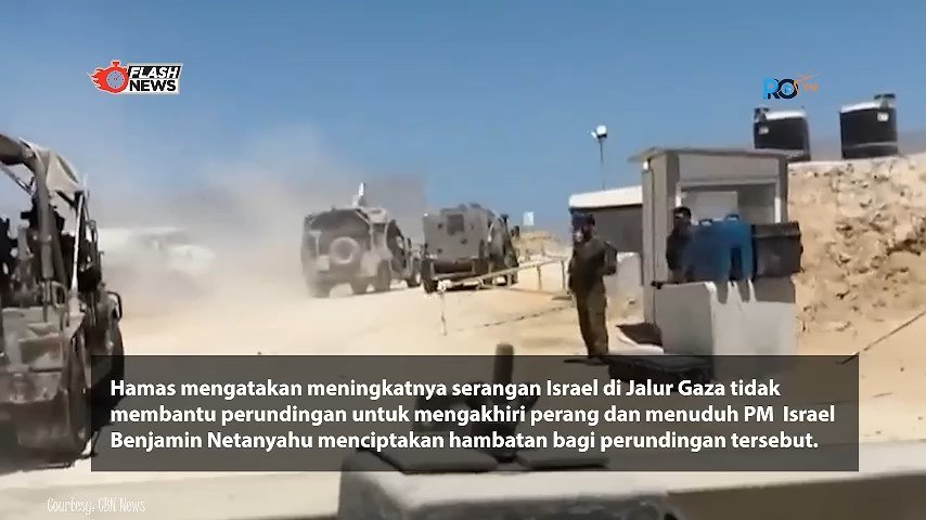 Hamas: Pemimpin Israel Halangi Gencatan Senjata