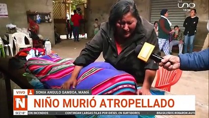 niño murió atropellado