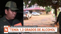 tenía 1,3 grados de alcohol