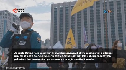 Politisi Korea Selatan Salahkan Perempuan atas Banyaknya Kasus Laki-laki Bunuh Diri