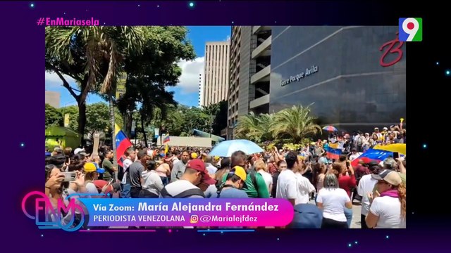 En La Diana: María Alejandra Fernández: “En muchos Estados del país está la gente en la calle” | ENM