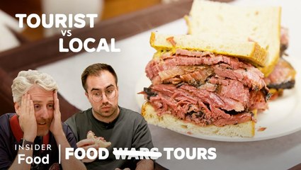 A British tourist and local find the best pastrami in New York