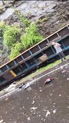 Drive slow in rainy season