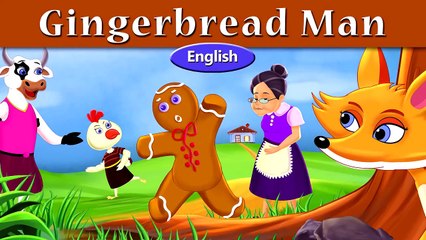 Gingerbread Man in English - Stories for Teenagers - @EnglishFairyTales