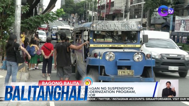 Resolusyong nananawagan ng suspensiyon ng Public Transport Modernization Program, pinirmahan ng 22 senador | Balitanghali