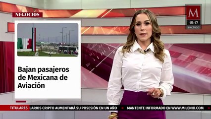 Mexicana de Aviación reduce pasajeros en junio mientras el AIFA muestra resultados positivos