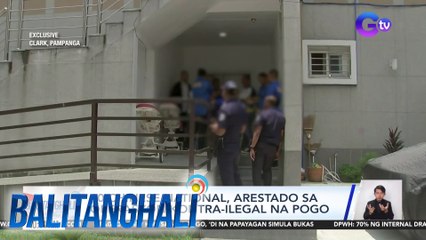 10 Chinese national, arestado sa operasyon kontra-ilegal na POGO | Balitanghali