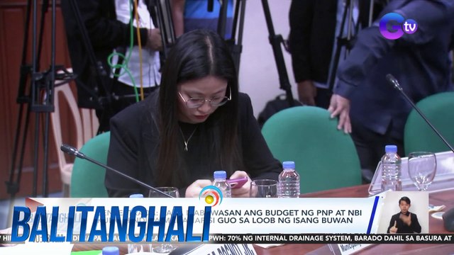 Senate President Escudero - Nakakahiya para sa PNP na hindi pa mahanap si suspended Mayor Guo | Balitanghali