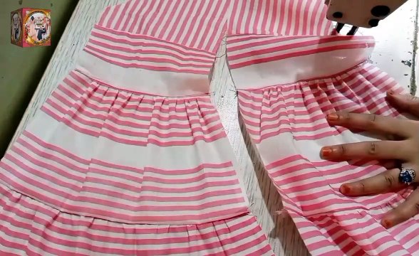 Baby girl frock cutting and stitching | Baby girl new frock design