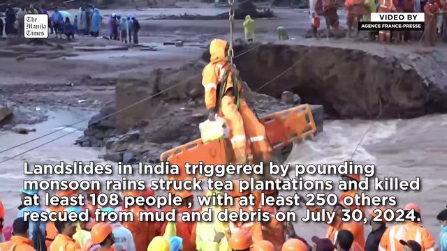 Rescue operation underway as 108 killed in India landslides