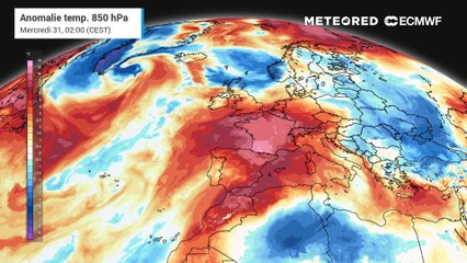 Vers un temps un peu moins caniculaire début août...