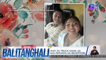 Bagong kasal, sumakay sa truck dahil sa abot-baywang na baha papunta sa reception | Balitanghali