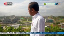 Presiden Jokowi Tinjau Langsung Istana Bersama Awak Media