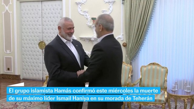 Ismail Haniya líder de Hamás, asesinado en Teherán