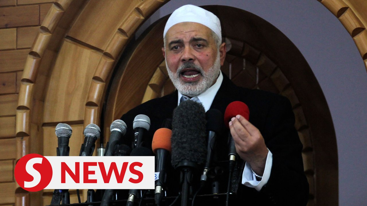 Hamas chief Ismail Haniyeh killed in Iran, Hamas says
