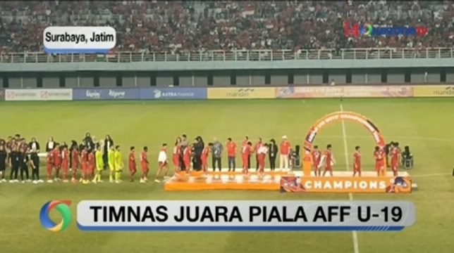 Indonesia Juara Piala AFF U-19 2024 Usai Hajar Thailand