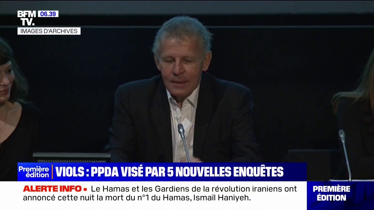 Patrick Poivre d'Arvor visé par cinq nouvelles instructions judiciaires pour viols